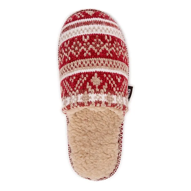 Muk Luks Ashlie Slipper Womens Memory Foam Slip-On Slippers