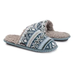 Muk Luks Ashlie Slipper Womens Memory Foam Slip-On Slippers