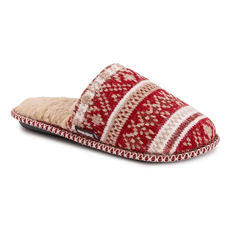 Muk Luks Ashlie Slipper Womens Memory Foam Slip-On Slippers