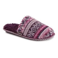 Muk Luks Ashlie Slipper Womens Memory Foam Slip-On Slippers