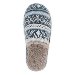 Muk Luks Ashlie Slipper Womens Memory Foam Slip-On Slippers