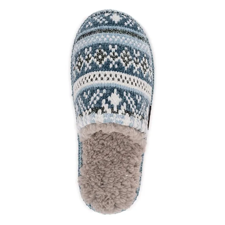 Muk Luks Ashlie Slipper Womens Memory Foam Slip-On Slippers