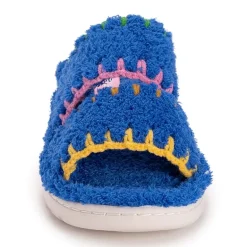Muk Luks Double Strap Womens Memory Foam Slip-On Slippers