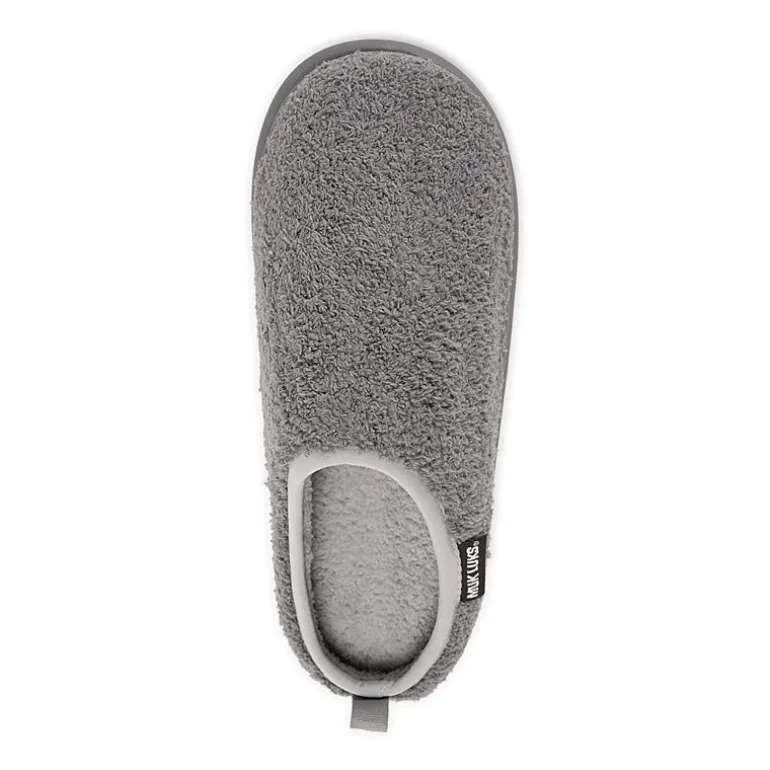 Muk Luks Lewis Clog Mens Memory Foam Slip Resistant Slip-On Slippers