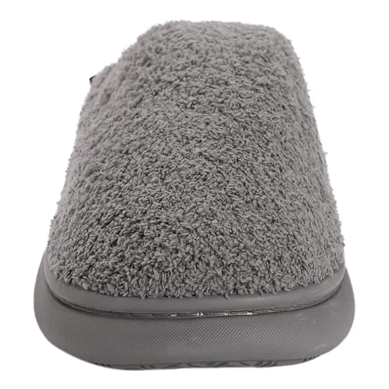 Muk Luks Lewis Clog Mens Memory Foam Slip Resistant Slip-On Slippers