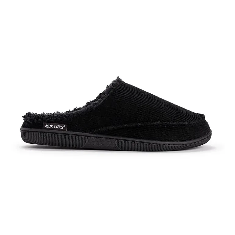 Muk Luks Mens Memory Foam Clog Slippers