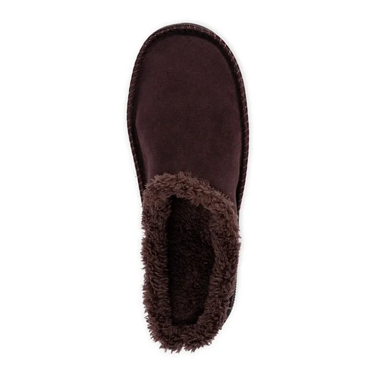 Muk Luks Mens Memory Foam Clog Slippers