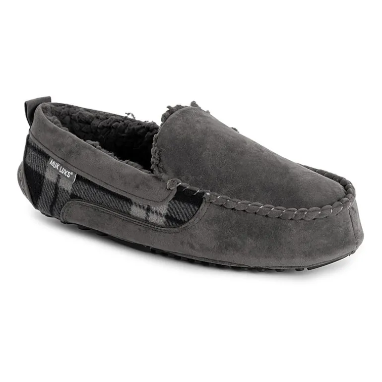 Muk Luks Mens Moccasin Slippers
