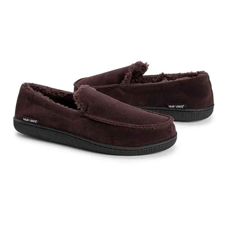 Muk Luks Mens Moccasin Slippers
