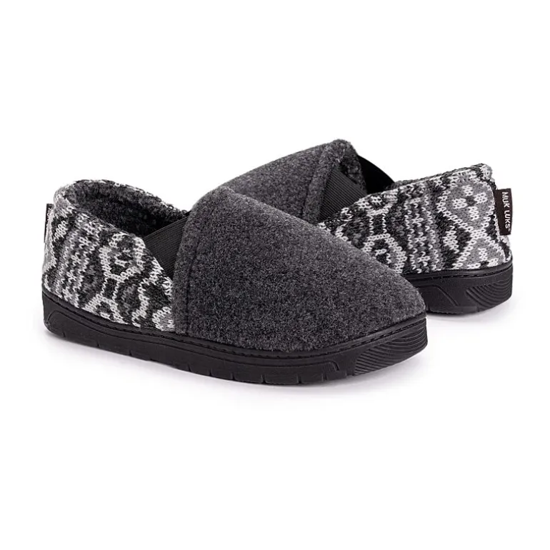 Muk Luks Mens Slip-On Slippers