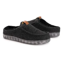 Muk Luks Miles Clog Mens Memory Foam Slip Resistant Slip-On Slippers