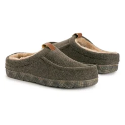 Muk Luks Miles Clog Mens Memory Foam Slip Resistant Slip-On Slippers
