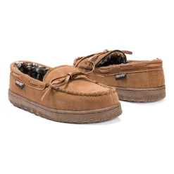 Muk Luks Paul Printed Mens Moccasin Slippers