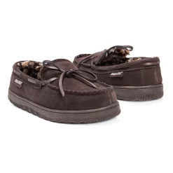 Muk Luks Paul Printed Mens Moccasin Slippers