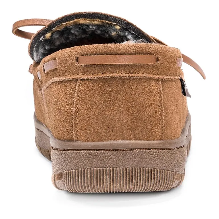 Muk Luks Paul Printed Mens Moccasin Slippers