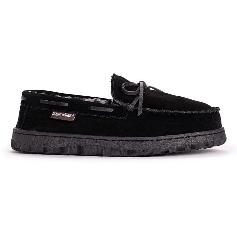 Muk Luks Paul Printed Mens Moccasin Slippers