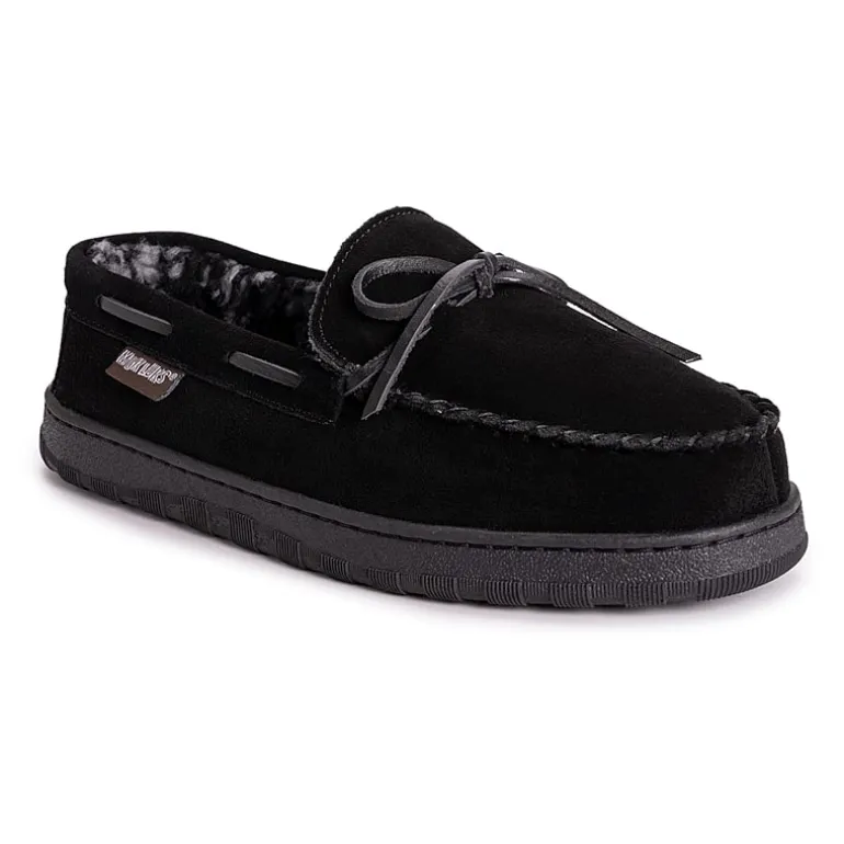Muk Luks Paul Printed Mens Moccasin Slippers