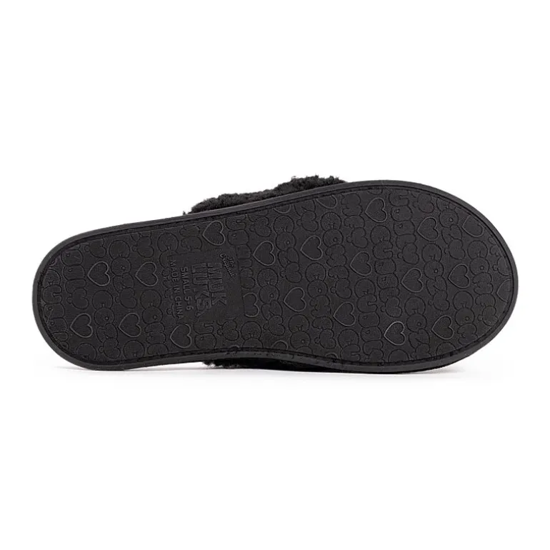 Muk Luks Taryn Thong Womens Memory Foam Slip-On Slippers