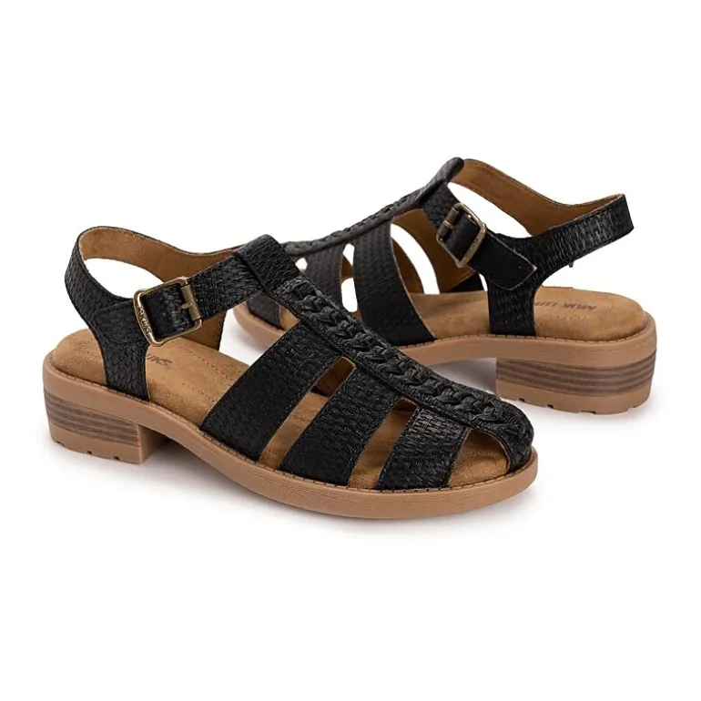 Muk Luks Vanilla Fisherman Womens Round Closed Toe Loafers