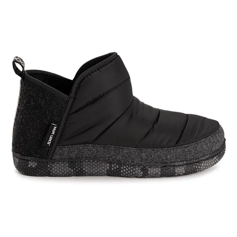 Muk Luks Weston Slipper Mens Memory Foam Slip Resistant Slip-On Slippers