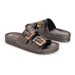 Muk Luks Womens Grand Cayman Sandal Adjustable Strap Flat Sandals