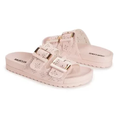 Muk Luks Womens Grand Cayman Sandal Adjustable Strap Flat Sandals
