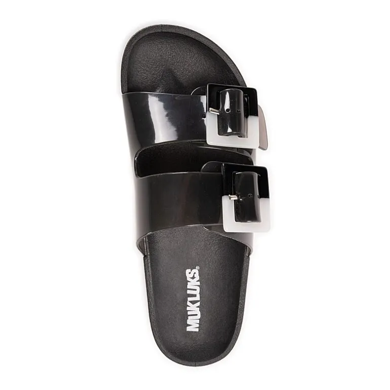 Muk Luks Womens Grand Cayman Sandal Adjustable Strap Flat Sandals