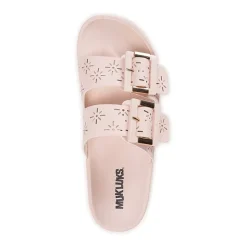 Muk Luks Womens Grand Cayman Sandal Adjustable Strap Flat Sandals