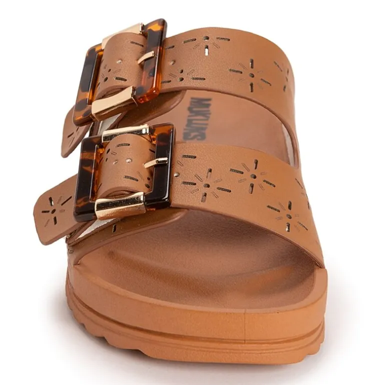 Muk Luks Womens Grand Cayman Sandal Adjustable Strap Flat Sandals