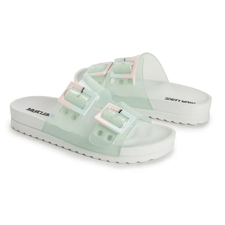 Muk Luks Womens Grand Cayman Sandal Adjustable Strap Flat Sandals