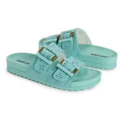 Muk Luks Womens Grand Cayman Sandal Adjustable Strap Flat Sandals
