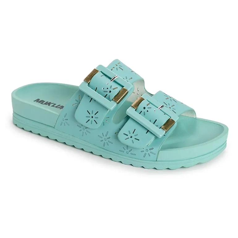 Muk Luks Womens Grand Cayman Sandal Adjustable Strap Flat Sandals