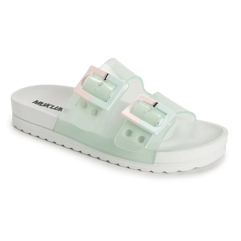 Muk Luks Womens Grand Cayman Sandal Adjustable Strap Flat Sandals