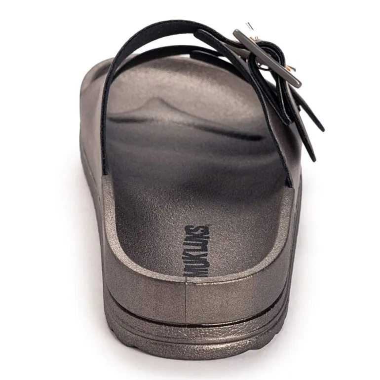 Muk Luks Womens Grand Cayman Sandal Adjustable Strap Flat Sandals