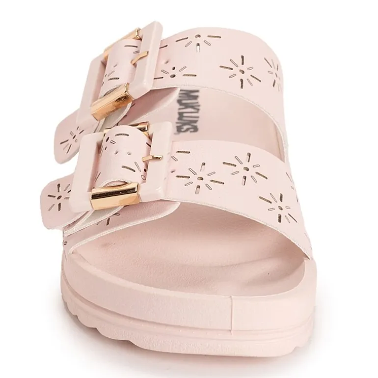 Muk Luks Womens Grand Cayman Sandal Adjustable Strap Flat Sandals