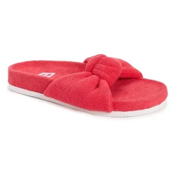 Muk Luks Womens Memory Foam Slip-On Slippers
