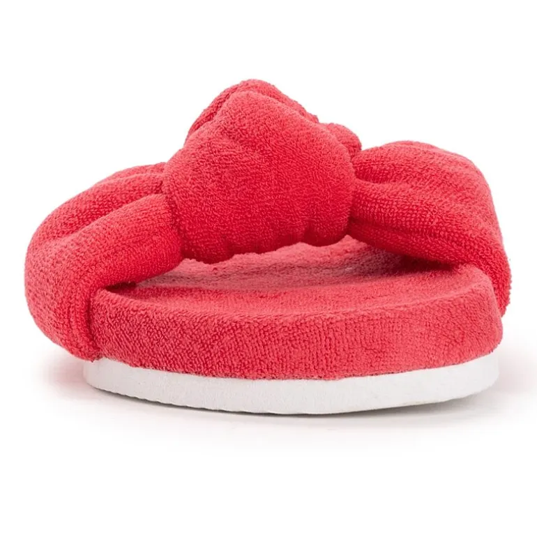 Muk Luks Womens Memory Foam Slip-On Slippers