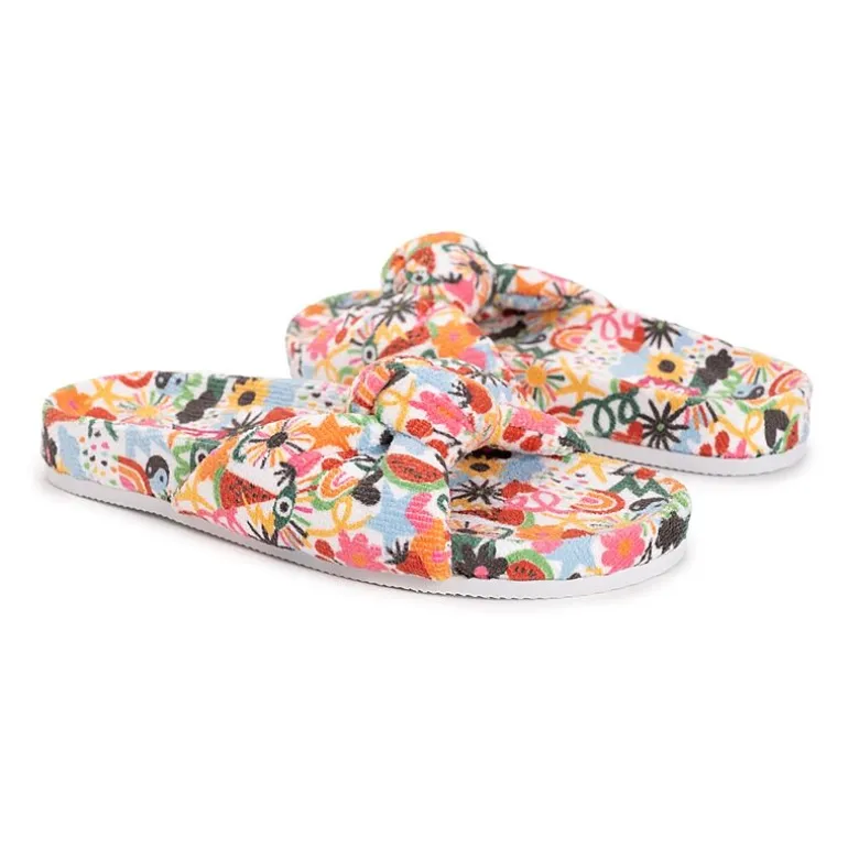 Muk Luks Womens Memory Foam Slip-On Slippers