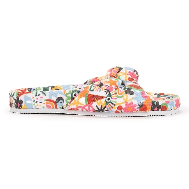 Muk Luks Womens Memory Foam Slip-On Slippers