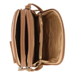 Multi Sac North/South Zip Around Crossbody Bag
