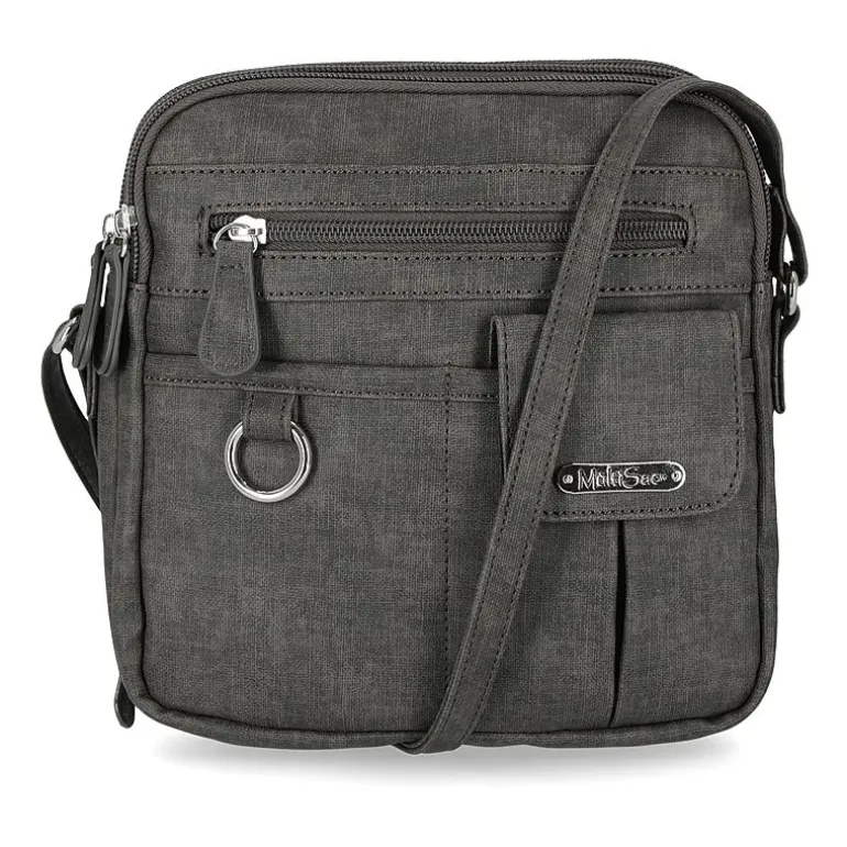 Multi Sac North/South Zip Around Crossbody Bag