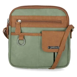 Multi Sac North/South Zip Around Crossbody Bag