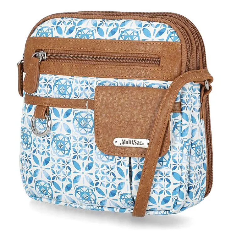 Multi Sac North/South Zip Around Crossbody Bag