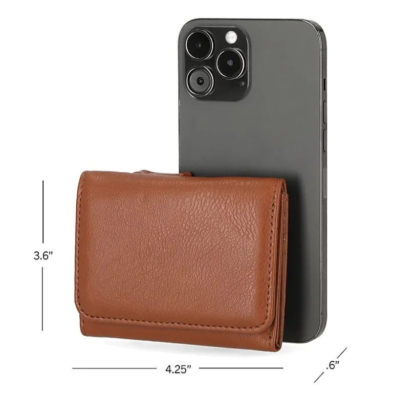 Mundi Anna Mini Womens Rfid Blocking Trifold Wallet