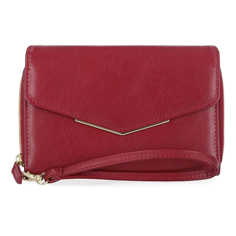 Mundi Big Fat Womens Expandable Rfid Blocking Checkbook Wallet