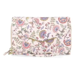 Mundi Big Fat Womens Expandable Rfid Blocking Checkbook Wallet