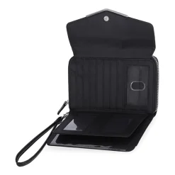 Mundi Big Fat Womens Expandable Rfid Blocking Checkbook Wallet