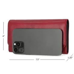 Mundi File Master Womens Expandable Rfid Blocking Accordian Wallet