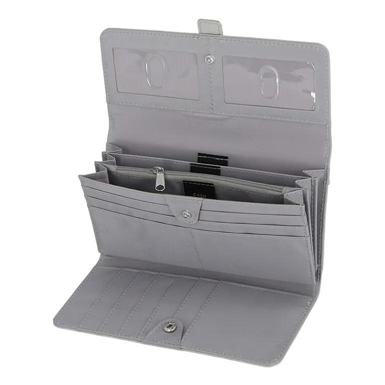 Mundi File Master Womens Expandable Rfid Blocking Accordian Wallet