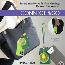 Mundi Rfid Strawberry Connect And Go Wristlet